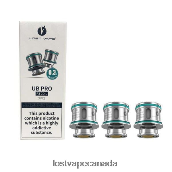 Lost Vape UB Pro Coils 220P8B109 - Lost Vape Toronto P3 0.3ohm