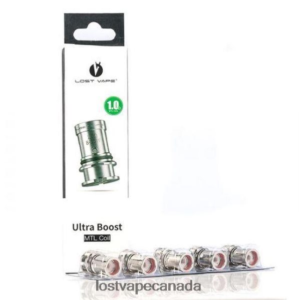 Lost Vape Ultra Boost Coils (5-Pack) 220P8B344 - Lost Vape Price Canada M3 0.15ohm
