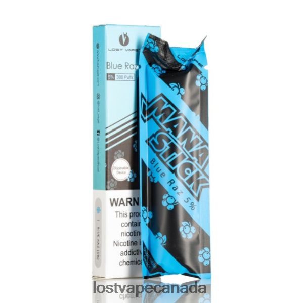 Lost Vape Mana Stick Disposable | 300 Puffs | 1.2mL 220P8B519 - Lost Vape Toronto Blue Raz 5%