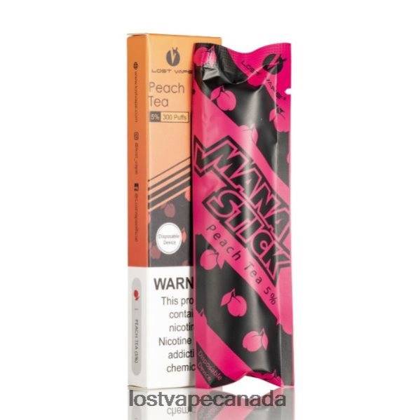 Lost Vape Mana Stick Disposable | 300 Puffs | 1.2mL 220P8B525 - Lost Vape Flavors Canada Peach Tea 5%