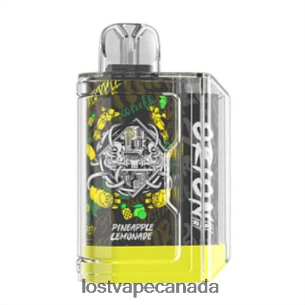 Lost Vape Orion Bar Disposable | 7500 Puff | 18mL | 50mg 220P8B51 - Lost Vape Near Me Canada Pineapple Lemonade
