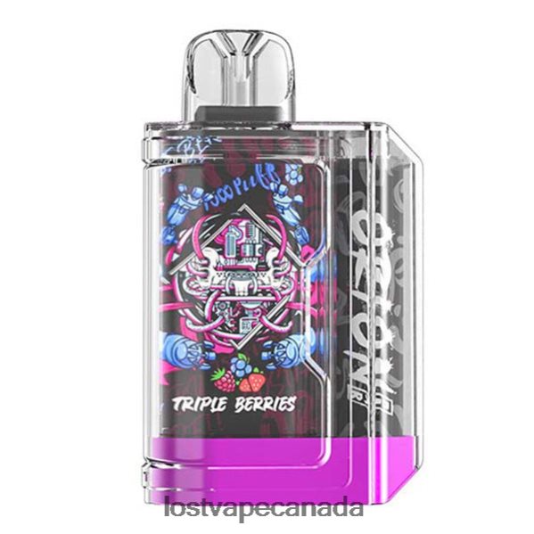 Lost Vape Orion Bar Disposable | 7500 Puff | 18mL | 50mg 220P8B65 - Lost Vape Flavors Canada Triple Berries