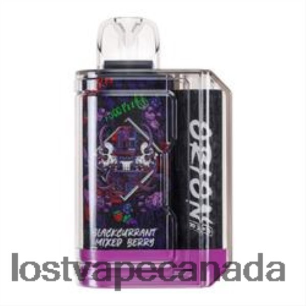 Lost Vape Orion Bar Disposable | 7500 Puff | 18mL | 50mg 220P8B69 - Lost Vape Toronto Blackcurrent Mixed Berry