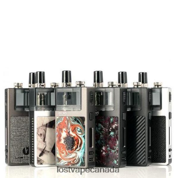 Lost Vape Orion Q-Ultra 40w Kit 220P8B504 - Lost Vape Price Canada Silver/Black Leather