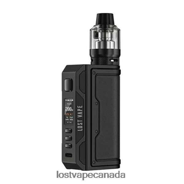 Lost Vape Thelema Quest 200W Kit 220P8B142 - Lost Vape Pods Near Me Black/Leather