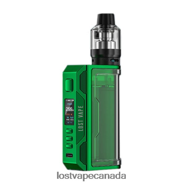 Lost Vape Thelema Quest 200W Kit 220P8B146 - Lost Vape Wholesale Green/Clear