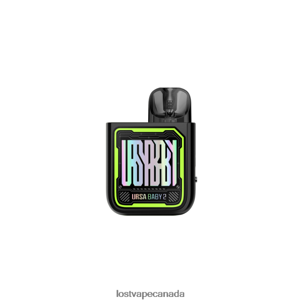 Lost Vape URSA Baby 2 Kit | Pod System 220P8B42 - Lost Vape Pods Near Me Tech Black/Fancy Maze