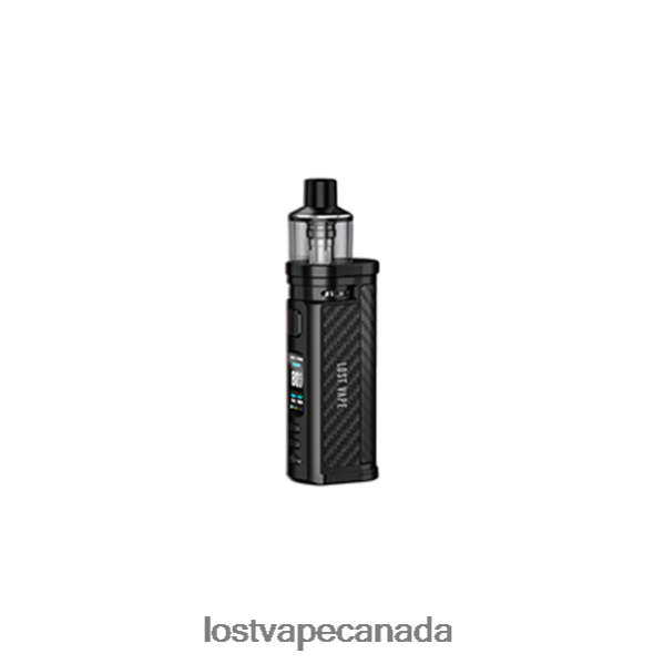 Lost Vape Centaurus Q80 Pod Mod 220P8B35 - Lost Vape Flavors Canada Black Carbon Fiber