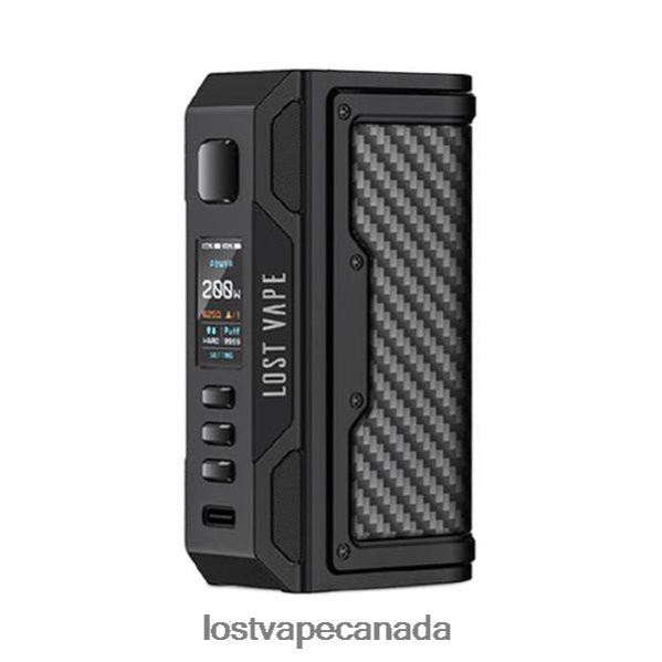 Lost Vape Thelema Quest 200W Mod 220P8B14 - Lost Vape Price Canada Black/Carbon Fiber