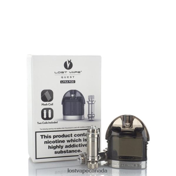 Lost Vape Lyra Pod Cartridge Pack | Coils Included 220P8B431 - Lost Vape Near Me Canada Green