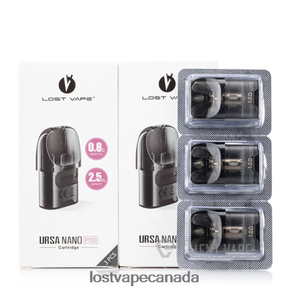 Lost Vape URSA Replacement Pods | 2.5mL (3-Pack) 220P8B128 - Lost Vape Canada Pink 1.ohm
